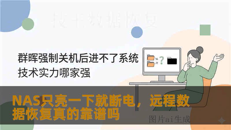 NAS只亮一下就断电,远程数据恢复真的靠谱吗 NAS只亮一下就断电,远程数据恢复真的靠谱吗
