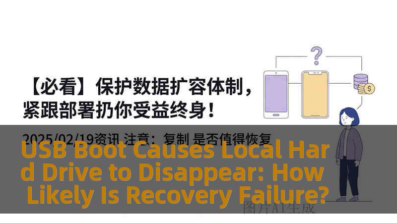USB Boot Causes Local Hard Drive to Disappear: How Likely Is Recovery Failure?