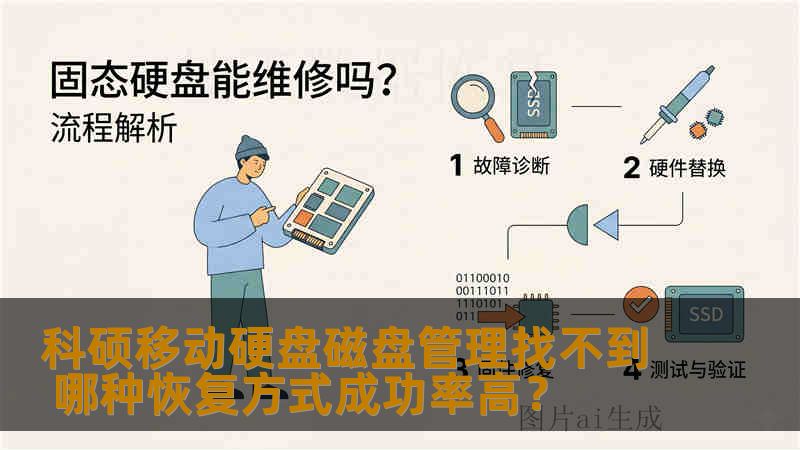 科硕移动硬盘磁盘管理找不到 哪种恢复方式成功率高？