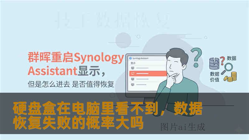 硬盘盒在电脑里看不到，数据恢复失败的概率大吗