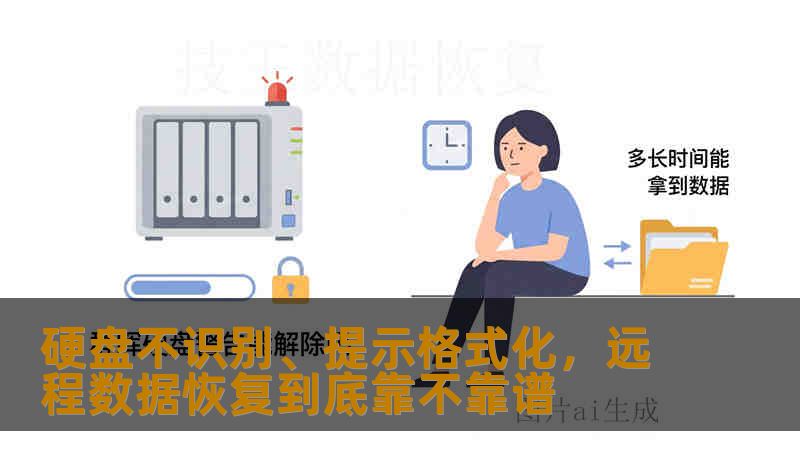 硬盘不识别、提示格式化，远程数据恢复到底靠不靠谱