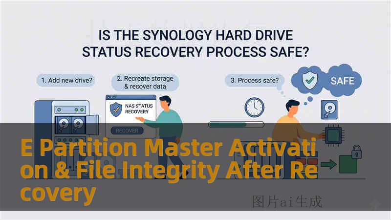 E Partition Master Activation & File Integrity After Recovery