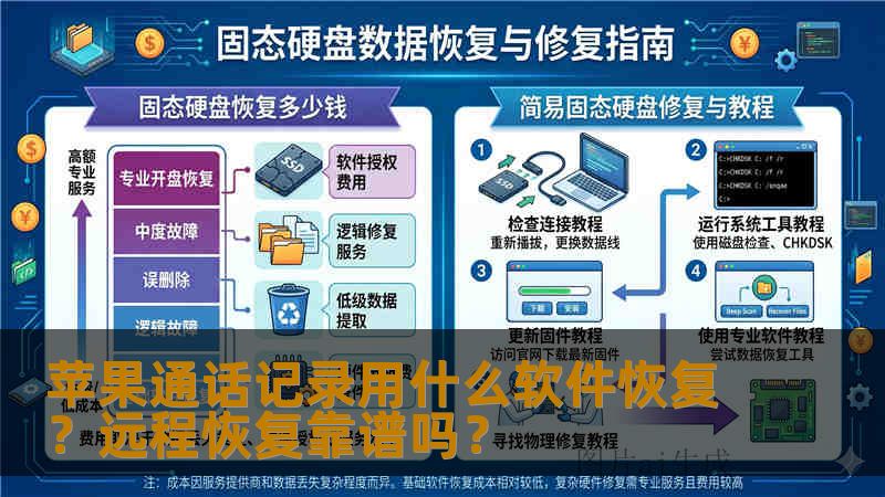 苹果通话记录用什么软件恢复？远程恢复靠谱吗？
