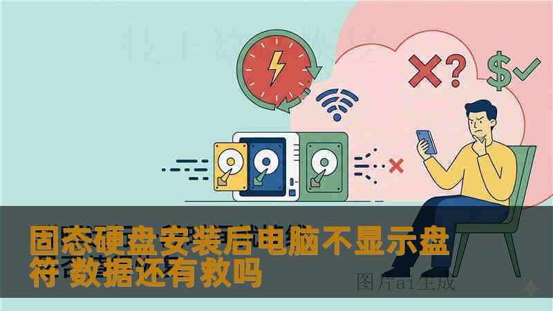 固态硬盘安装后电脑不显示盘符 数据还有救吗