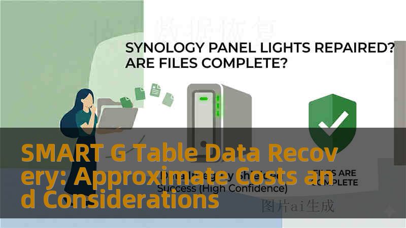 SMART G Table Data Recovery: Approximate Costs and Considerations