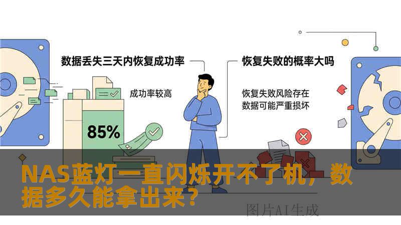 NAS蓝灯一直闪烁开不了机,数据多久能拿出来? NAS蓝灯一直闪烁开不了机,数据多久能拿出来?