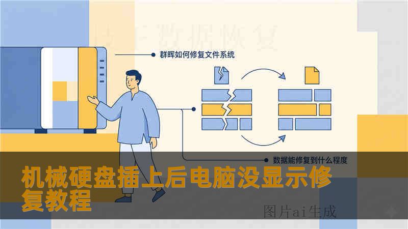 机械硬盘插上后电脑没显示修复教程