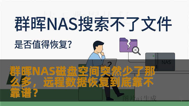 群晖NAS磁盘空间突然少了那么多，远程数据恢复到底靠不靠谱？