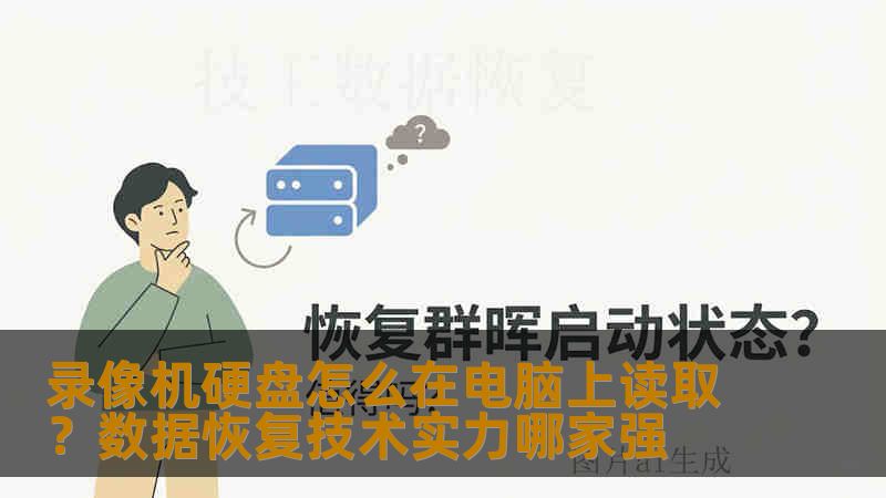 录像机硬盘怎么在电脑上读取？数据恢复技术实力哪家强