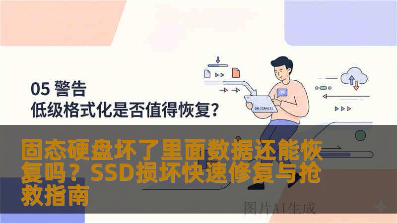 固态硬盘坏了里面数据还能恢复吗？SSD损坏快速修复与抢救指南