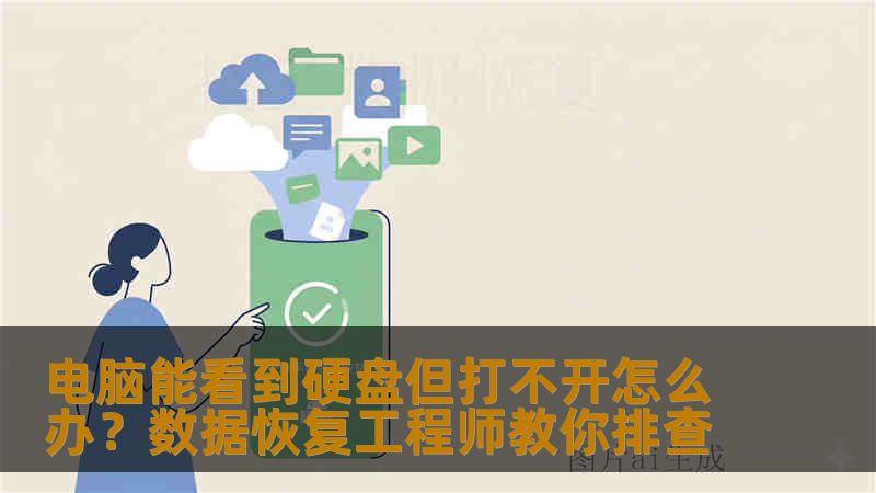 电脑能看到硬盘但打不开怎么办？数据恢复工程师教你排查