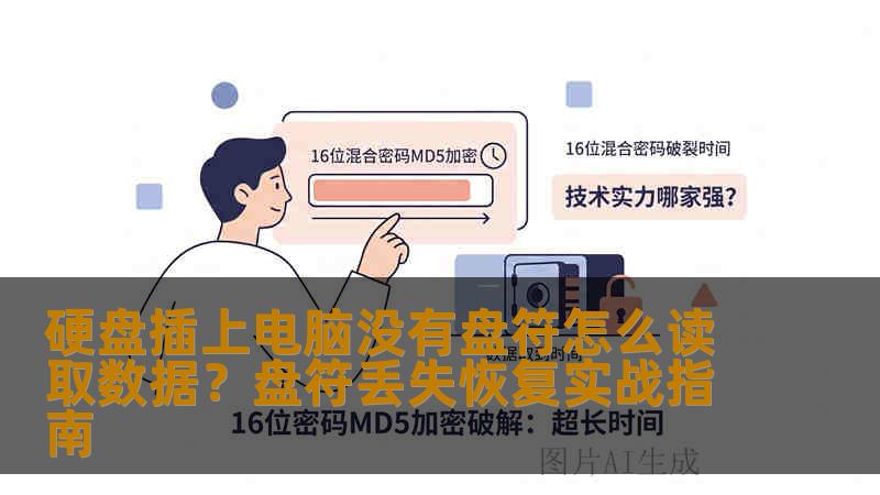 硬盘插上电脑没有盘符怎么读取数据?盘符丢失恢复实战指南 硬盘插上电脑没有盘符怎么读取数据?盘符丢失恢复实战指南