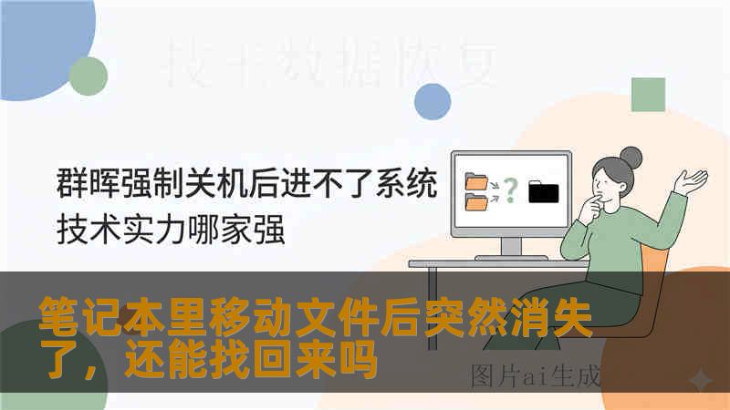 笔记本里移动文件后突然消失了，还能找回来吗
