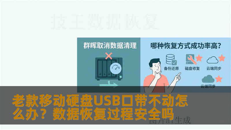 老款移动硬盘USB口带不动怎么办？数据恢复过程安全吗