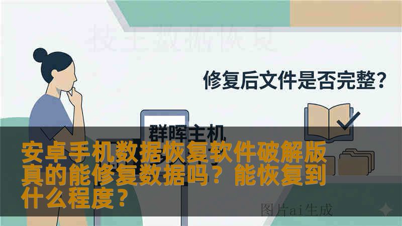 安卓手机数据恢复软件破解版真的能修复数据吗？能恢复到什么程度？