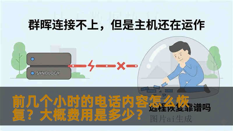 前几个小时的电话内容怎么恢复？大概费用是多少？