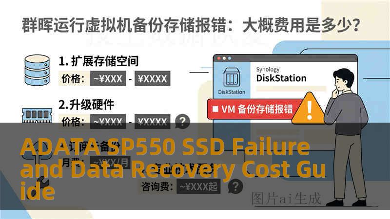 ADATA SP550 SSD Failure and Data Recovery Cost Guide