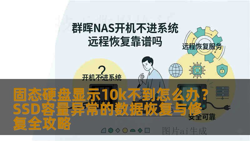 固态硬盘显示10k不到怎么办？SSD容量异常的数据恢复与修复全攻略