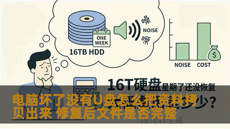 电脑坏了没有U盘怎么把资料拷贝出来 修复后文件是否完整