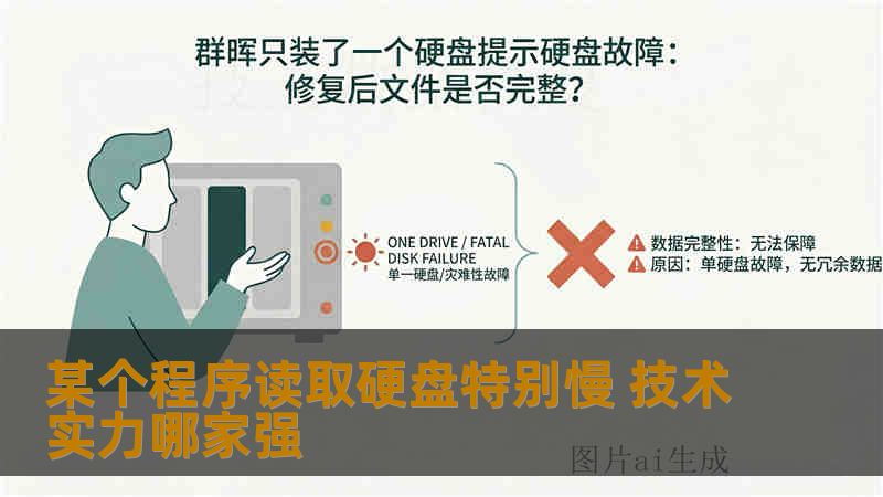 某个程序读取硬盘特别慢 技术实力哪家强