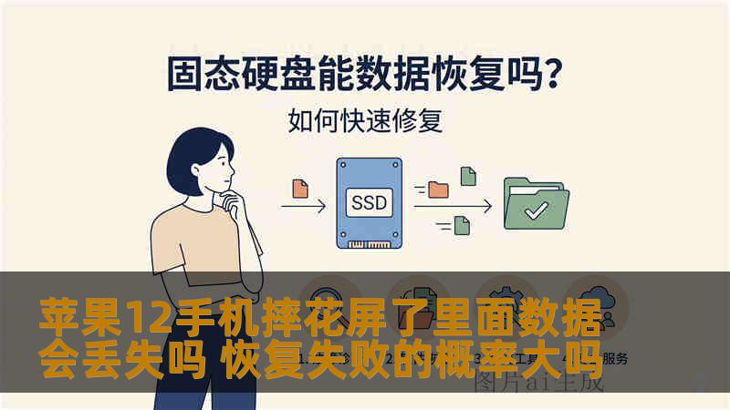 苹果12手机摔花屏了里面数据会丢失吗 恢复失败的概率大吗