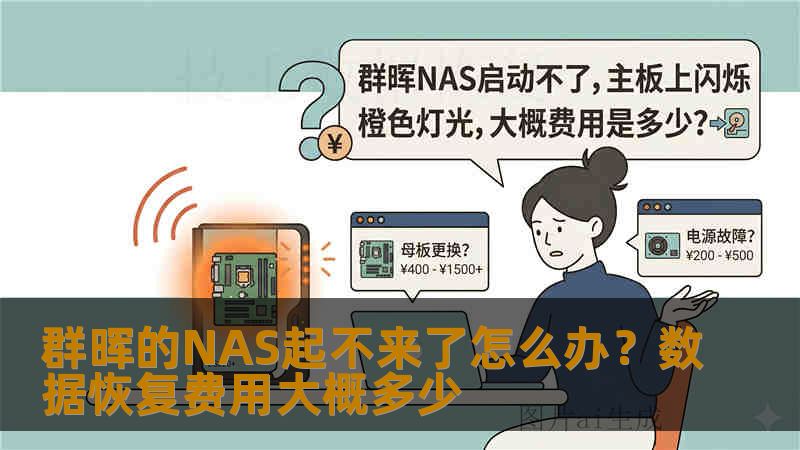 群晖的NAS起不来了怎么办？数据恢复费用大概多少
