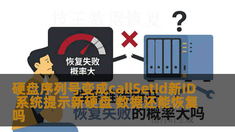 硬盘序列号变成callSetId新ID 系统提示新硬盘 数据还能恢复吗
