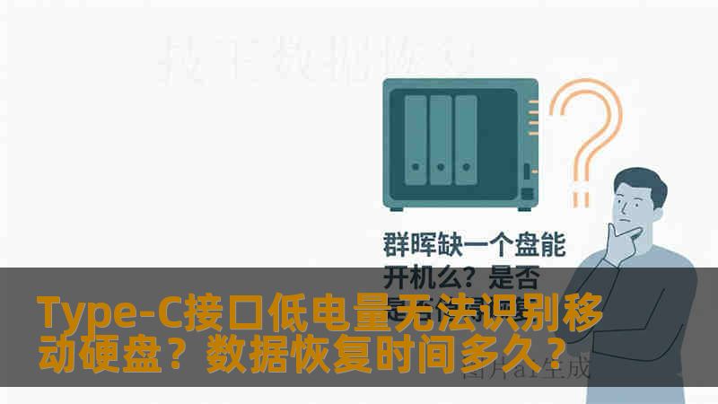 Type-C接口低电量无法识别移动硬盘？数据恢复时间多久？