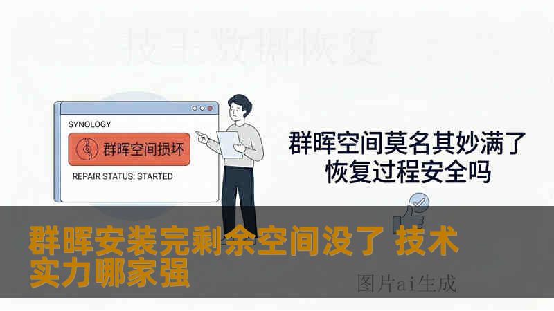 群晖安装完剩余空间没了 技术实力哪家强