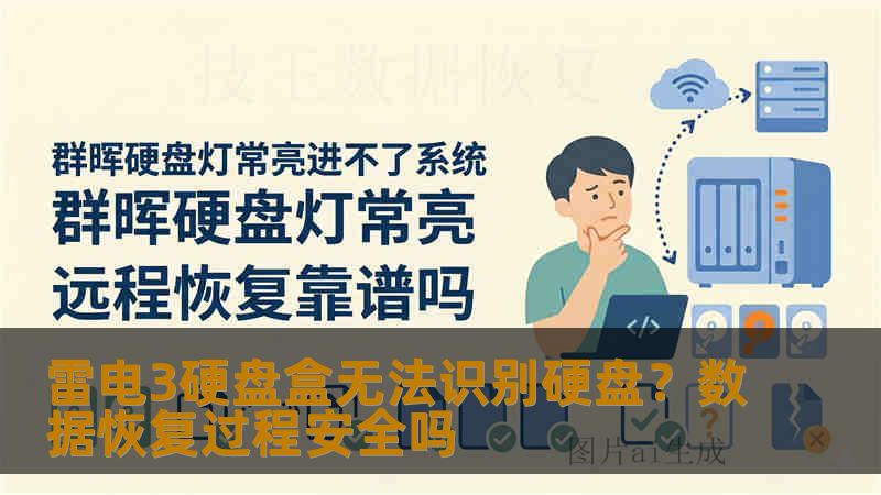 雷电3硬盘盒无法识别硬盘？数据恢复过程安全吗