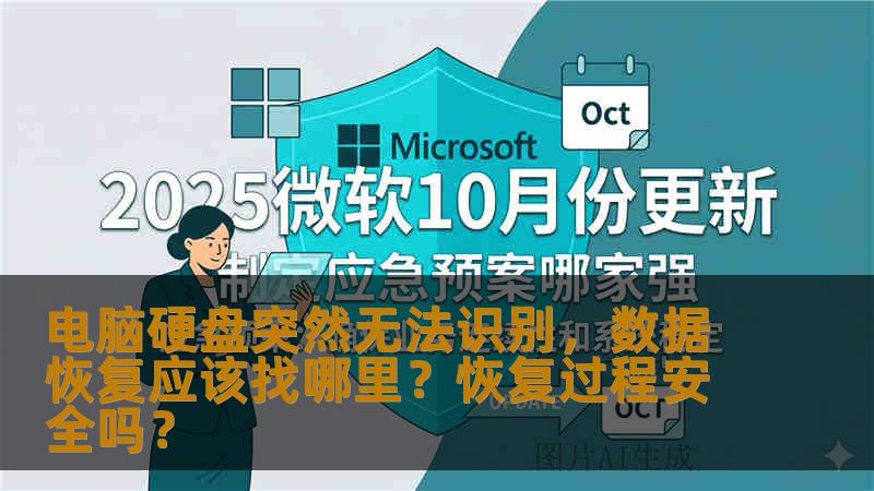 电脑硬盘突然无法识别，数据恢复应该找哪里？恢复过程安全吗？