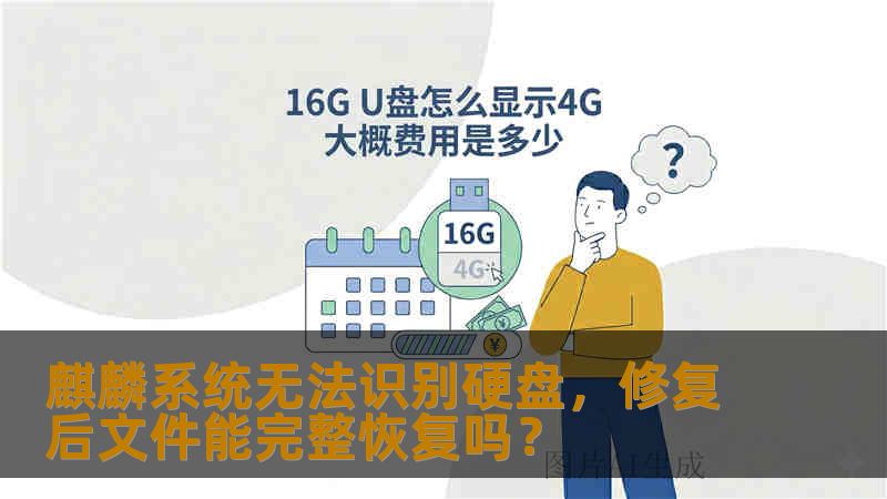 麒麟系统无法识别硬盘，修复后文件能完整恢复吗？