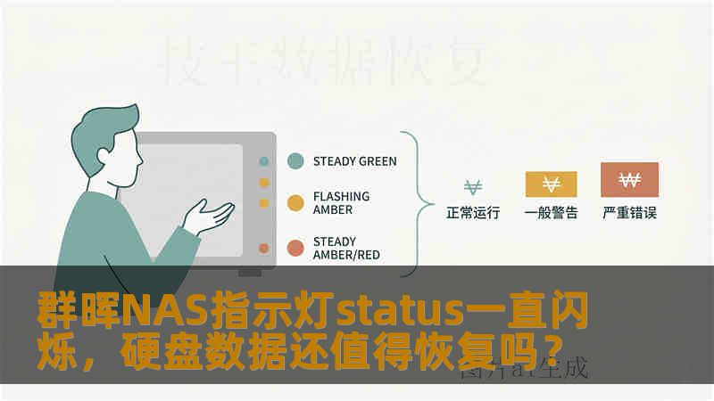 群晖NAS指示灯status一直闪烁,硬盘数据还值得恢复吗? 群晖NAS指示灯status一直闪烁,硬盘数据还值得恢复吗?