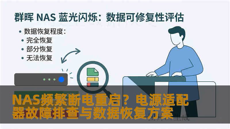 NAS频繁断电重启?电源适配器故障排查与数据恢复方案 NAS频繁断电重启?电源适配器故障排查与数据恢复方案
