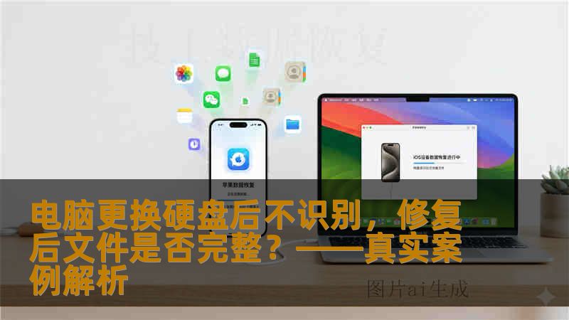 电脑更换硬盘后不识别，修复后文件是否完整？——真实案例解析