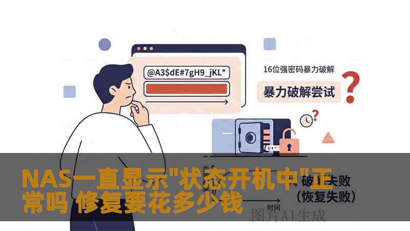 NAS一直显示