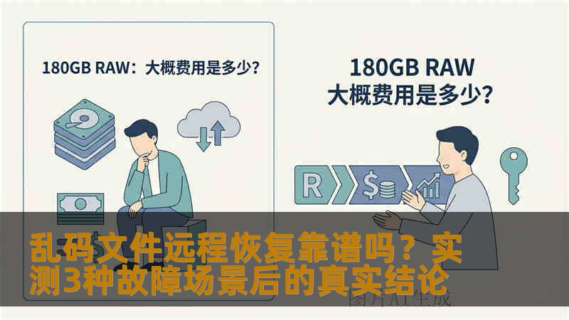 乱码文件远程恢复靠谱吗？实测3种故障场景后的真实结论