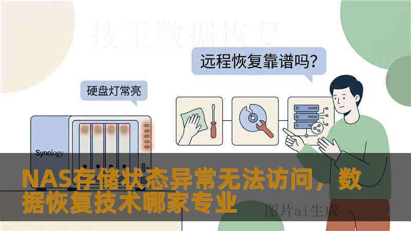 NAS存储状态异常无法访问，数据恢复技术哪家专业