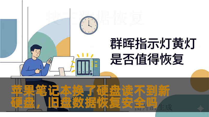 苹果笔记本换了硬盘读不到新硬盘，旧盘数据恢复安全吗