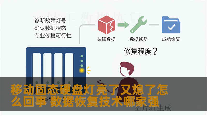 移动固态硬盘灯亮了又熄了怎么回事 数据恢复技术哪家强