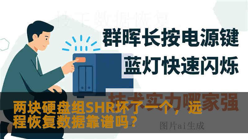 两块硬盘组SHR坏了一个，远程恢复数据靠谱吗？