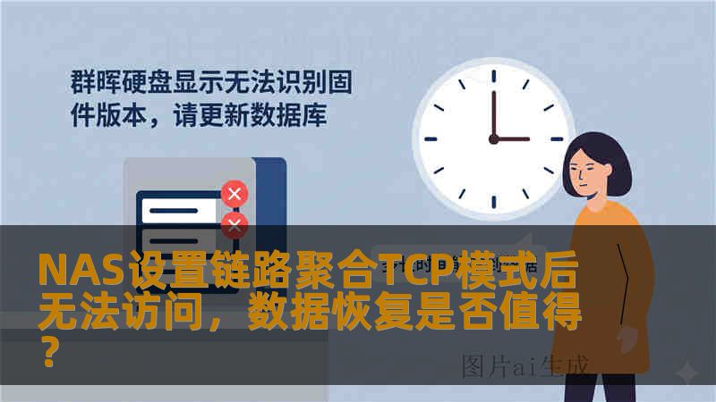 NAS设置链路聚合TCP模式后无法访问，数据恢复是否值得？
