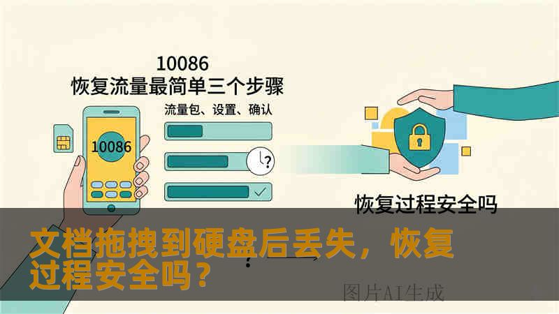文档拖拽到硬盘后丢失，恢复过程安全吗？