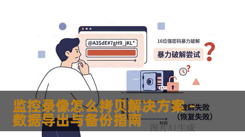 监控录像怎么拷贝解决方案 - 数据导出与备份指南