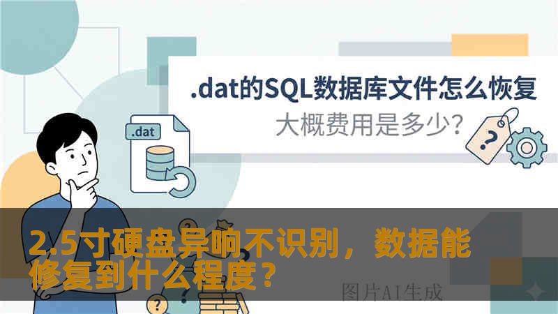 2.5寸硬盘异响不识别，数据能修复到什么程度？