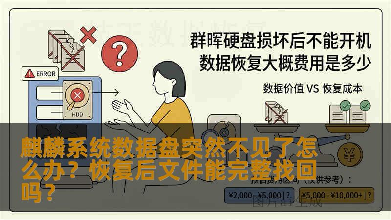 麒麟系统数据盘突然不见了怎么办？恢复后文件能完整找回吗？