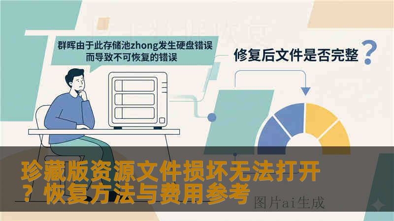 珍藏版资源文件损坏无法打开？恢复方法与费用参考