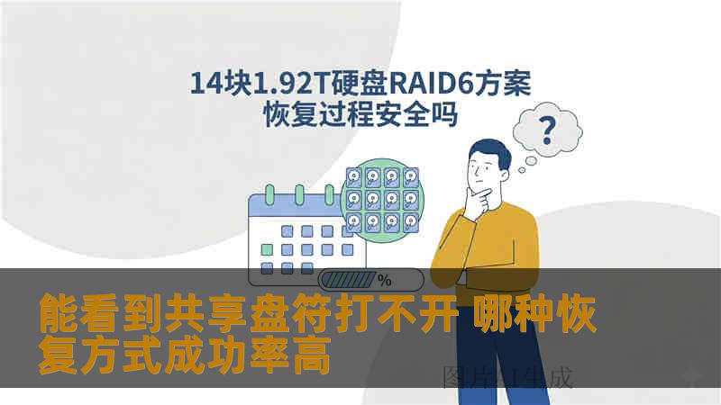 能看到共享盘符打不开 哪种恢复方式成功率高