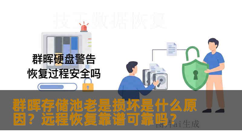 群晖存储池老是损坏是什么原因？远程恢复靠谱可靠吗？