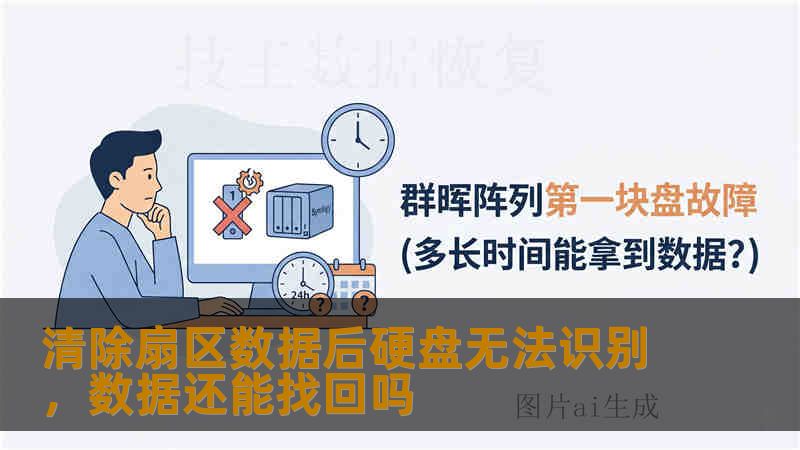 清除扇区数据后硬盘无法识别，数据还能找回吗